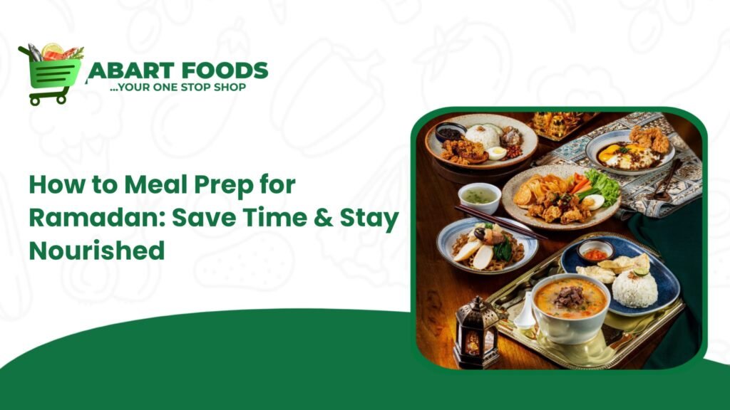 Meal prep for Ramadan