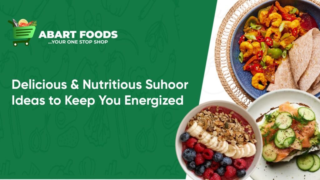 Suhoor ideas