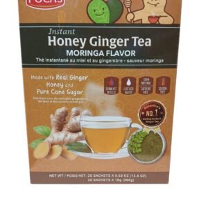 Pocas instant honey ginger tea moringa flavor 360g