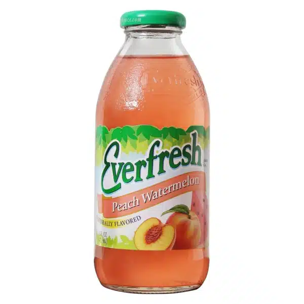 Everfresh peach watermelon juice 473ml