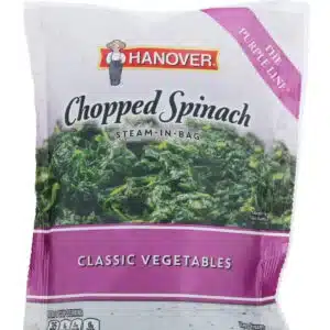 Hanover chopped spinach 3lb