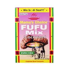 Mama's choice fufu mix cocoyam 624g