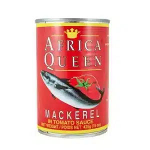 Africa queen mackerel in tomato sauce 425g