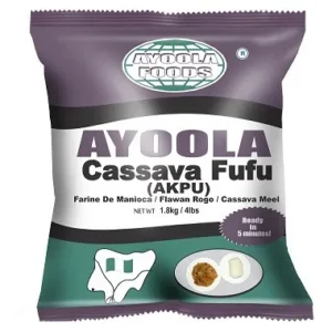 Ayoola cassava fufu 4lb (Akpu)