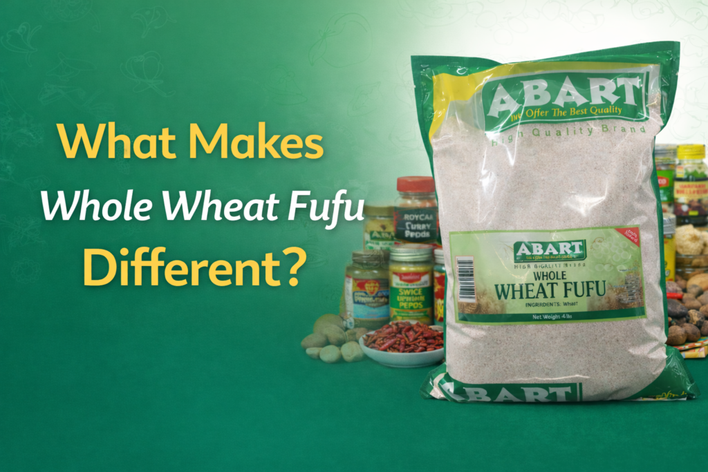 what makes abart wheat fufu different