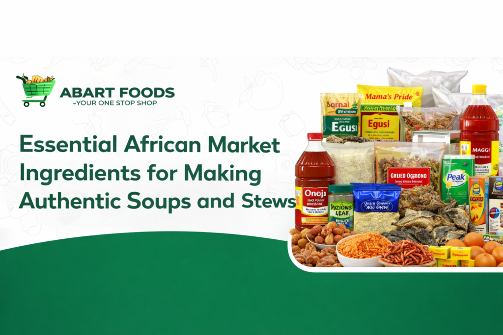 Essential African Market Ingredients Soups and Stews