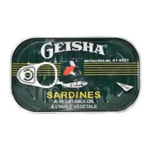 Geisha sardines in vegetable oil 125g