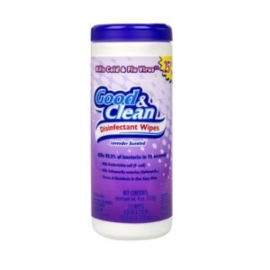 Good & clean disinfectant wipes lavender scented 159g