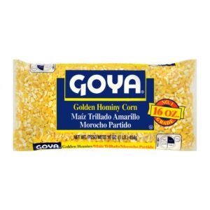 Goya golden hominy corn