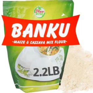 Home fresh  banku mix flour 2.2lb
