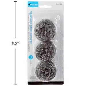 Jiede 3 scourer stainless steel