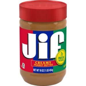 Jif creamy peanut butter 3lb