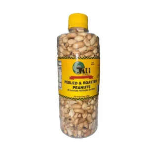 Jkub peeled raw peanuts 24oz