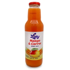 Loty mango and carrot juice 25.4 fl. oz