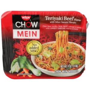 NISSIN CHOW MEIN TERIYAKI BEEF