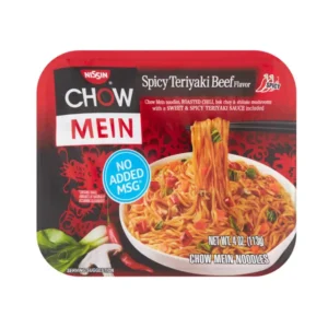 Nissin Chow Mein Spicy Teriyaki Beef