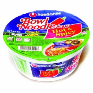 Nongshim Bowl Noodles Hot & Spicy