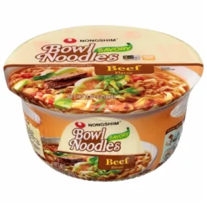 Nongshim Bowl Noodles Beef Flavor