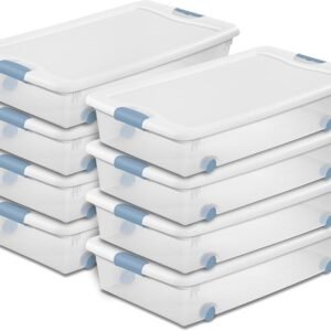 Sterilite 8 pcs plastic