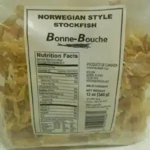 Norwegian style stockfish steak 12oz