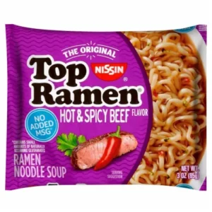 Top Ramen Beef Flavor
