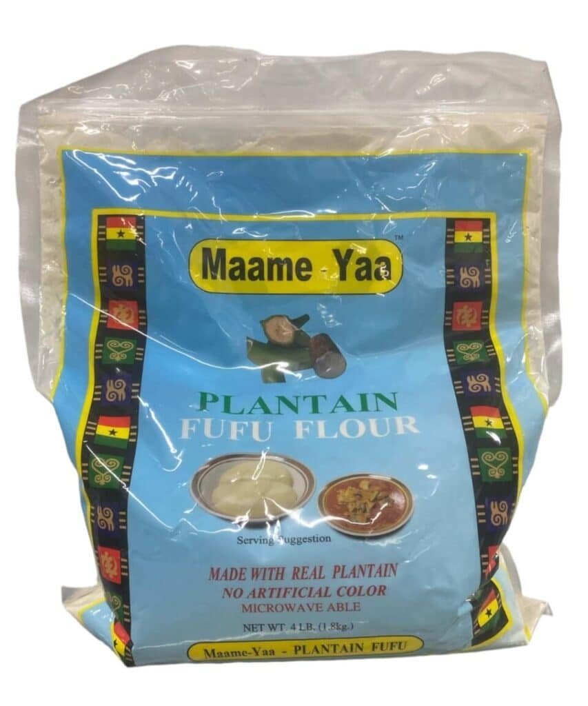 Maame-yaa plantain fufu flour 4lb