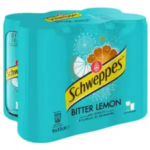 schweppes bitter lemon 33cl 6pack