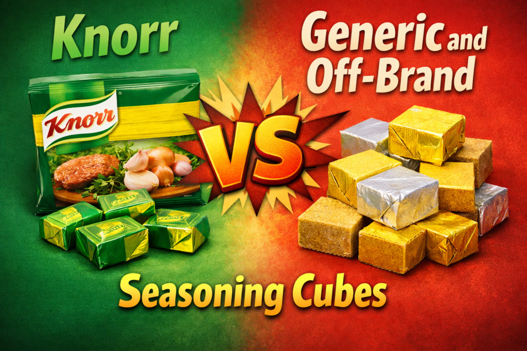 Knorr vs Generic and Off-Brand Seasoning Cubes