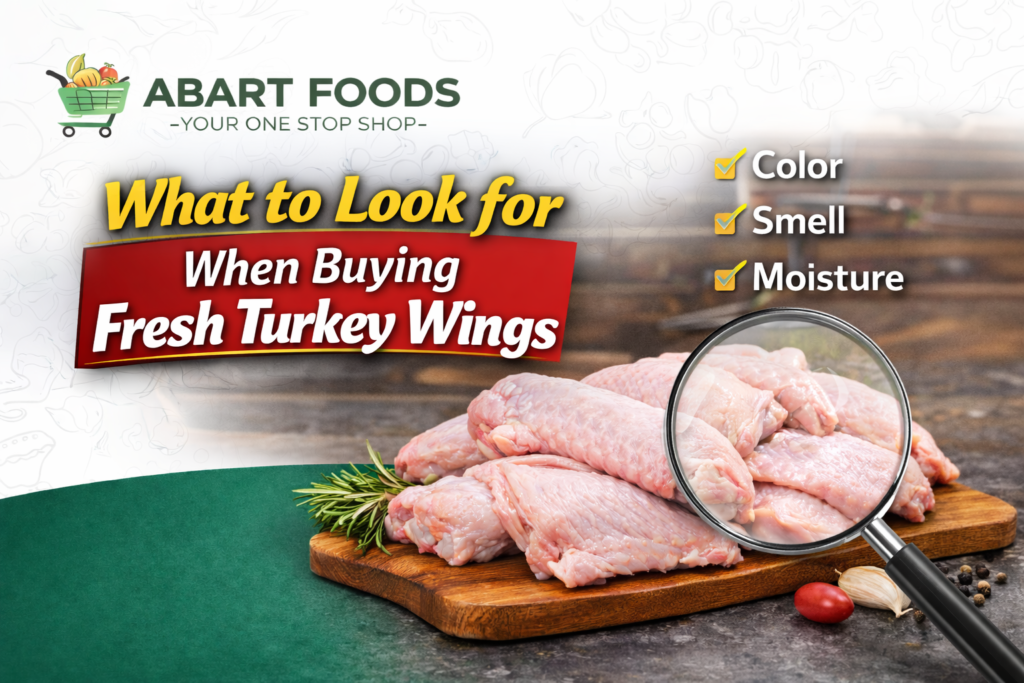 What to look for when buying fresh turkey wings