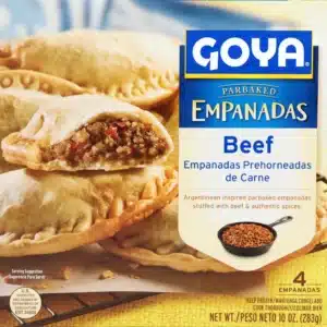 Goya parbaked empanadas beef 4pcs
