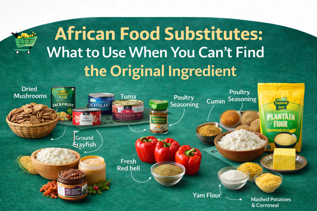 African Food Substitutes: What to Use When You Can't Find the Original Ingredient