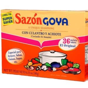 Goya sazon with coriander and annatto 180g