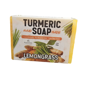 Tumeric hand soap with lemongrass 3.5oz