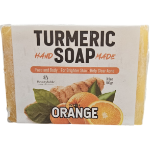 Tumeric hand soap with orange 3.5oz