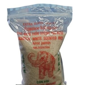 Elephant brand jasmine white scented rice 5lb