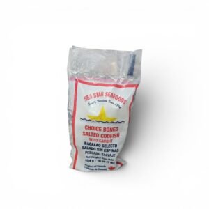 Sea star salted cod boneless fillets 454g