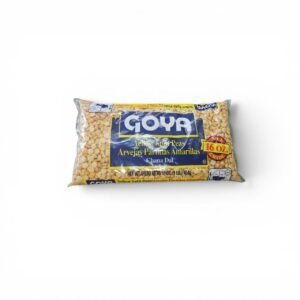 Goya yellow split peas 454g