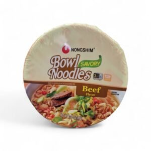 Nongshim Bowl Noodles Beef Flavor