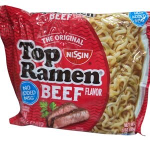 Top Ramen Beef Flavor