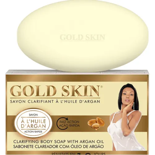Gold Skin Clarifying Body Soap with Argan Oil 180g